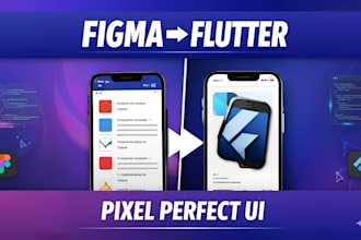 design flutter apps, convert figma to flutter