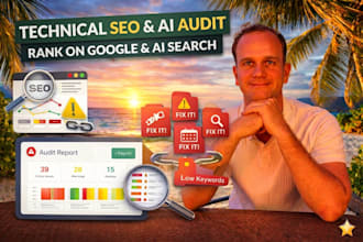 do a complete SEO and GEO audit with action plan