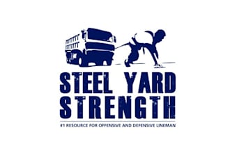 design amazing steel yard strength logo