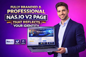 build your nasio v2 page stan store kajabi website funnel design online course