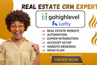setup gohighlevel lofty idx real estate website automation mls integration