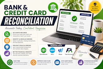 fix and reconcile bank and credit card statements fast