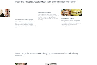 create a company or profile website at record speed delivery time