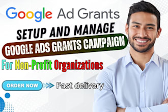 manage google ad grants nonprofit campaign fundraising ads conversion setup