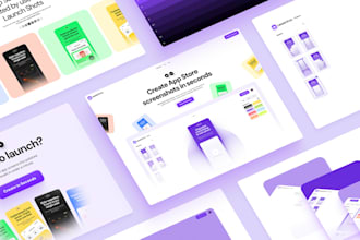 design modern saas website UI UX and figma web design