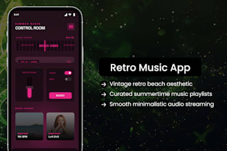 create a radio app like poolsuite fm with