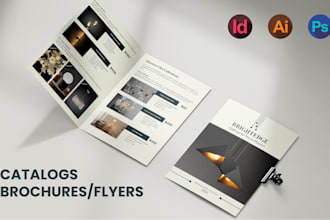 create professional catalog and brochure layout