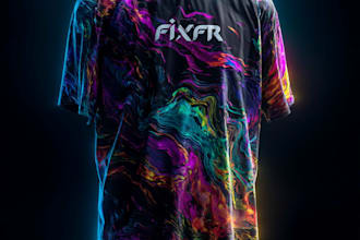create a custom t shirt design or graphic t shirt design