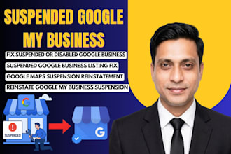 reinstate suspended google my business gmb listing  fix live on maps