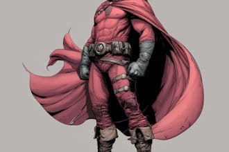 epic superhero portraits custom hero illustrations