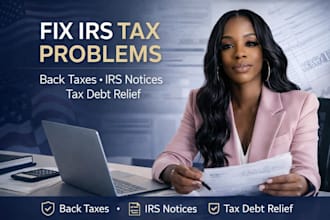 fix irs tax problems resolve irs issues, back tax audits, tax debt or penalty