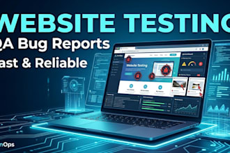 test your website and provide detailed bug reports