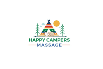design playful youthful charm infant toddler massage logo