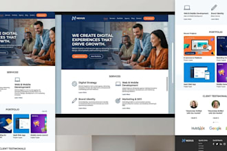 do website ui design, website mockup or mobile app ui design