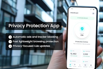 create a a security and privacy scanner app like iverify and wipr 2