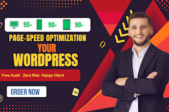 speed up wordpress website speed, mobile desktop google page speed optimization