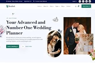 build squarespace event planner website wedding planner decorator website