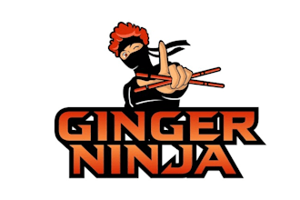 design memorable sushi bar funky ninja style logo