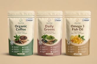 design pouch bag, label beverage, standup pouch, coffee bag, food box, mylar bag