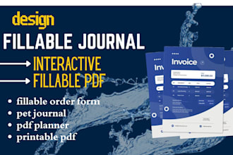 create interactive fillable PDF form with data validations or design pdf form