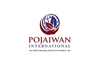 create an award super logo for international trading company