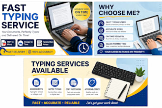 do typing work fast