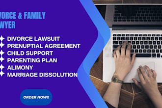 prepare your family and divorce legal documents