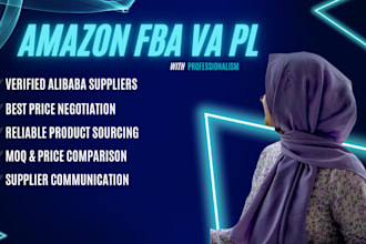 do amazon fba product sourcing agent for pl