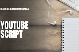 write a high retention youtube script