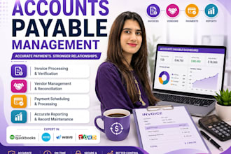 handle accounts payable professionally