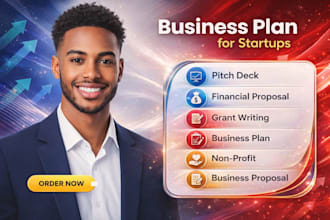 write a startups investor ready proposal grants writing loans business plan