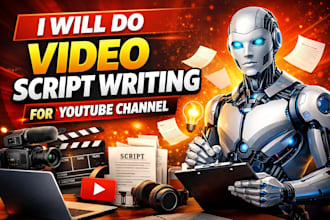 do video script writing for your youtube channel