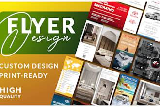 design a proffesional flyers, brochures, banners and postcards