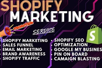 shopify marketing dropshipping sales funnel and ecommerce promotion
