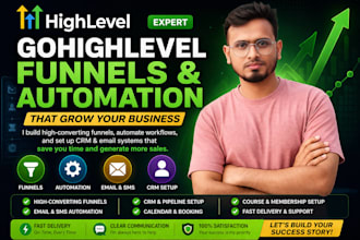 build high converting gohighlevel funnels