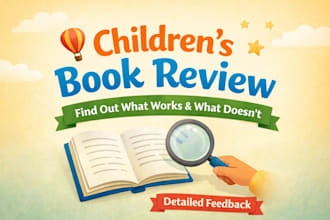 review your childrens book