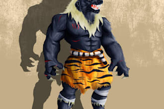 create characters, furry art, comic, illustrations, in just 10 dollars