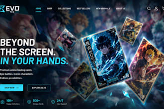 design pokemon shopify store trading card store tcg website tcg pokemon website