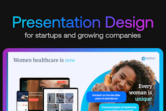 design a pitch deck presentation to raise funds