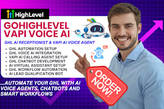 ghl vapi ai ghl voice ai ghl chatbot ghl virtual assistant ai agent automation