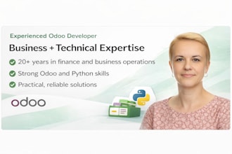develop and customize odoo modules and integrations