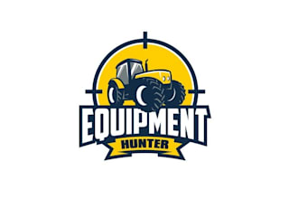 do brand new product logo for serious farm equipment hunters