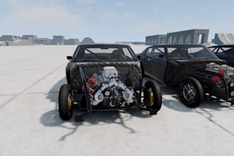 create custom beamng mods with vehicles, tracks and maps