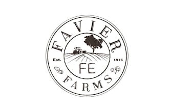 design celebrating 100 years family farming logo