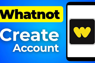 create and verify USA whatnot account with USA information, whatnot thumbnail