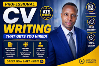 write a professional ats friendly CV resume