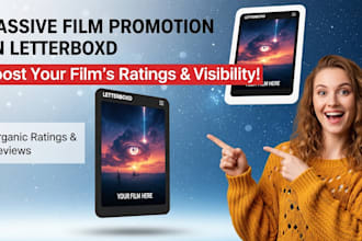 promote your movie on letterboxd and tmdb to gain more visibility and engagement