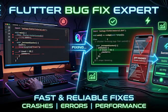 fix flutter bugs and errors in your app