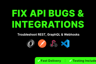 fix API bugs and rest API integrations
