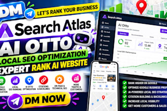 do search atlas ai otto local seo optimization  expert rank ai website
